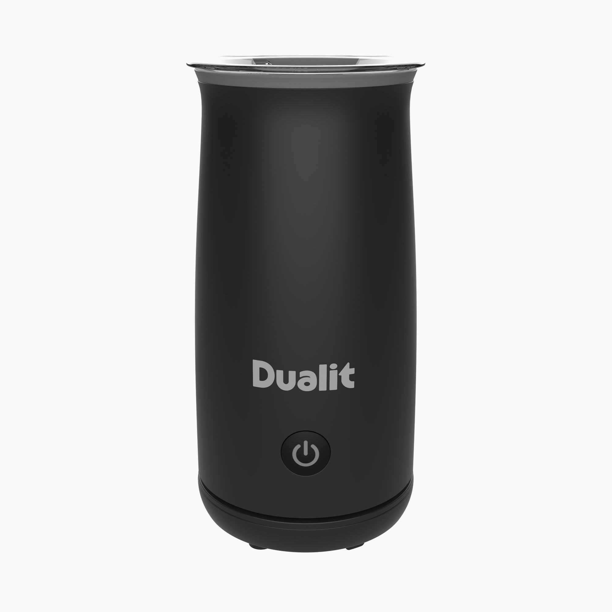 Dualit Hot/Cold Milk Frother, Piano Black Steel