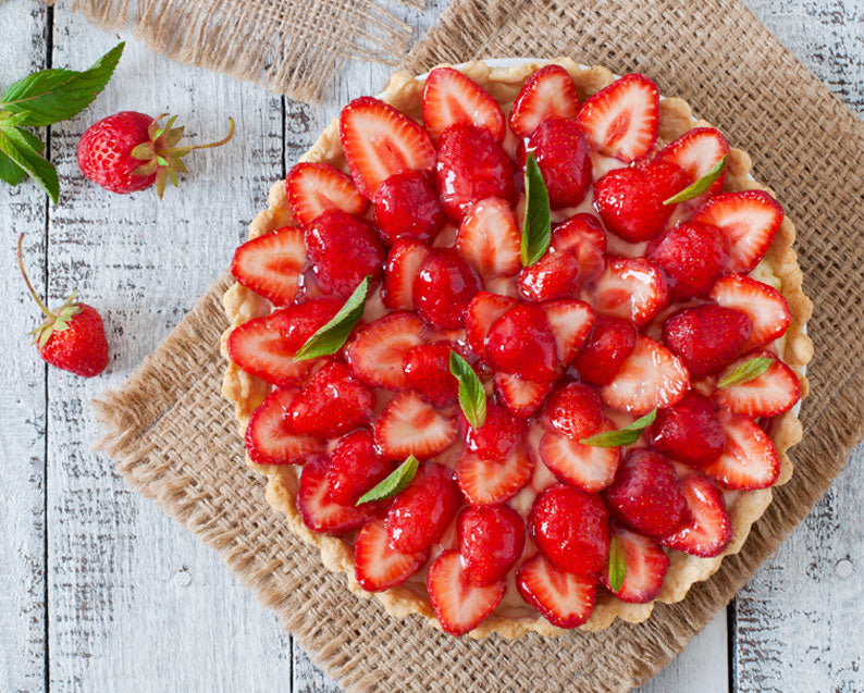 Quick & Easy Strawberry Flan Recipe