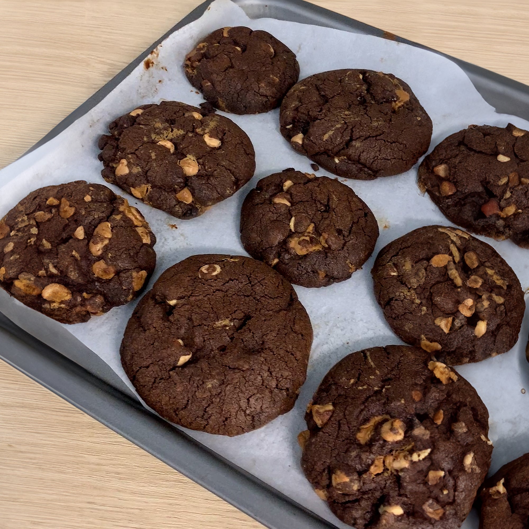 Peanut Butter Stuffed Cookies