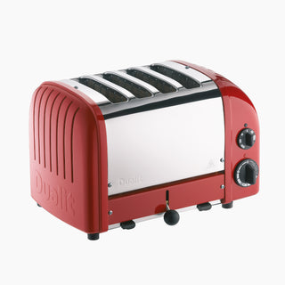 4 Slice Refurbished NewGen Classic Toaster - Red