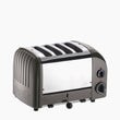 4 Slice Refurbished AWS Classic Toaster - Grey