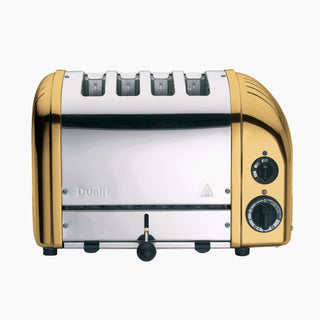 4 Slice Refurbished AWS Classic Toaster - Brass