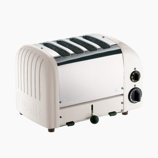 4 Slice Refurbished AWS Classic Toaster - White