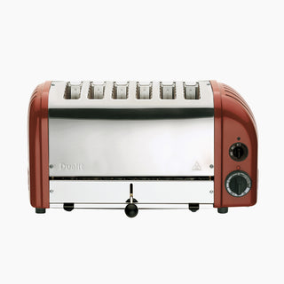 6 Slice Classic Toaster - Red