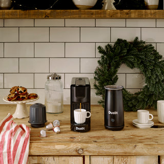 coffee pod machine and frother