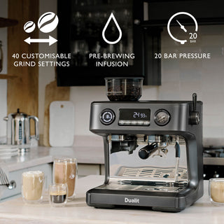 Espressivo Pro Coffee Machine - Grey