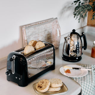 Long Slot Lite Toaster - Black