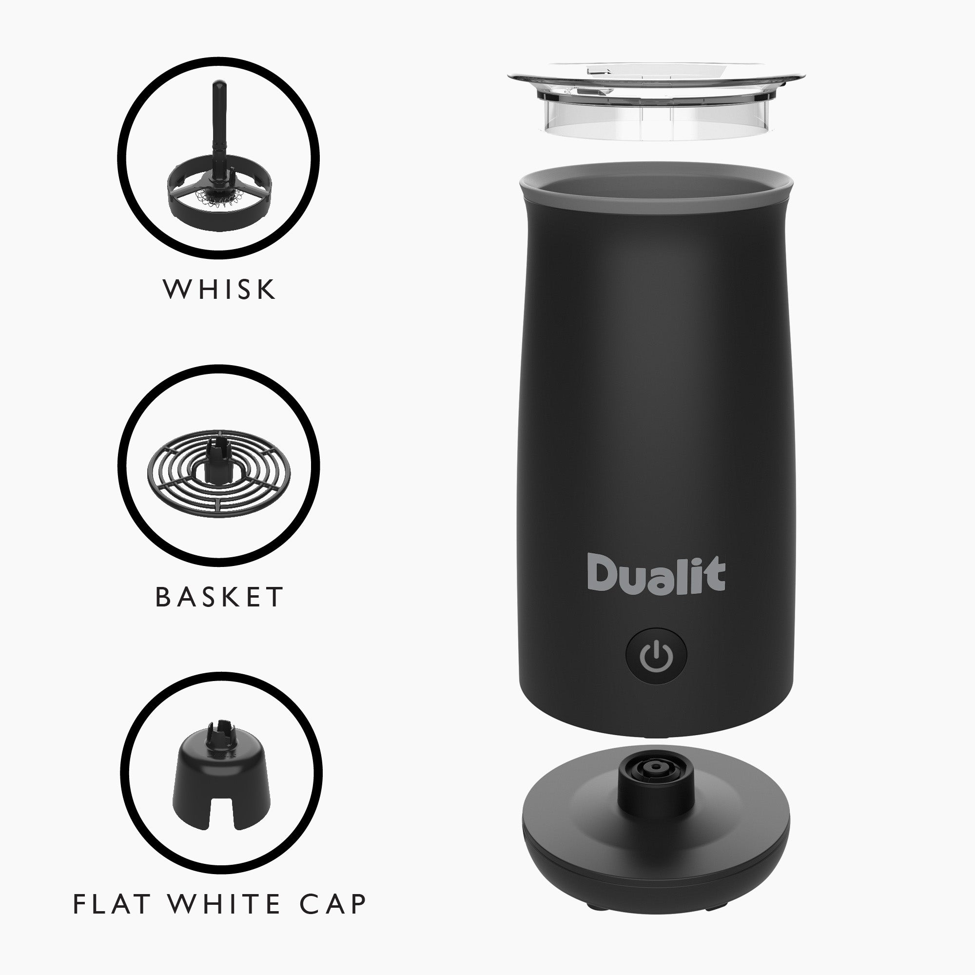 Dualit Handheld Milk Frother Barista Style Drinks at Home