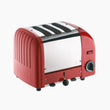 3 Slice Vario Classic Toaster - Red